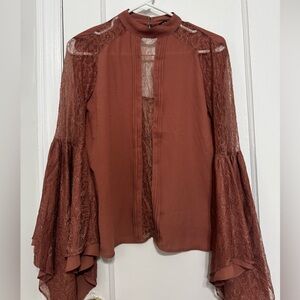 Express blouse lace